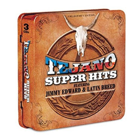 Tejano Super Hits-Feat: Jimmy Edward & Latin Breed-Collector's Edition CD Tin (Limited Qty)